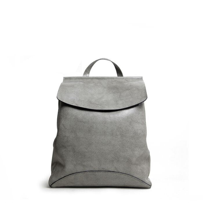 Women’s Leather Backpack – Chic Multi-Functional Genuine Leather Shoulder Bag