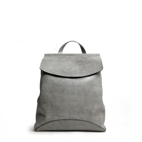 Women’s Leather Backpack – Chic Multi-Functional Genuine Leather Shoulder Bag