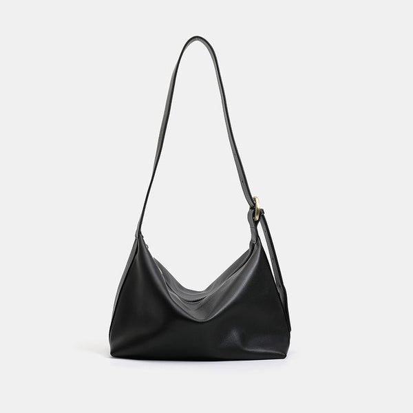 Soft Leather Tote Bag – Women’s Full-Grain Large Shoulder & Crossbody Handbag