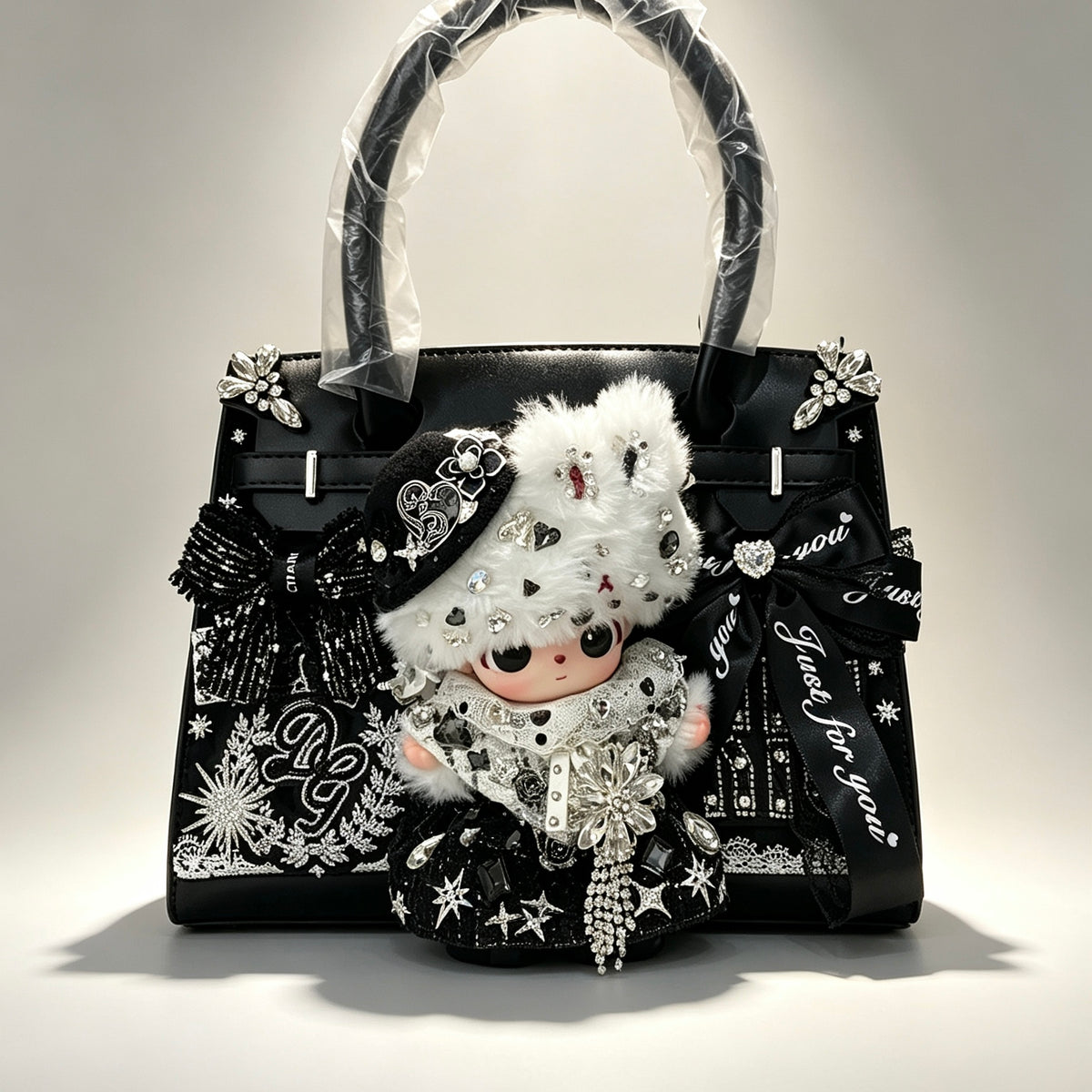 Luxury Gothic Handmade Doll Satchel Bag Main image