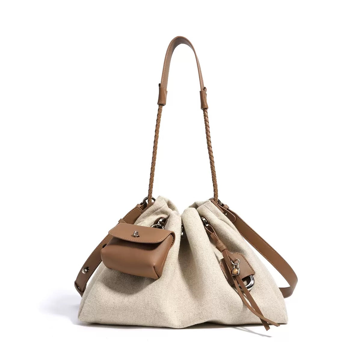 Large Shoulder Bag with Mini Coin Purse Main image